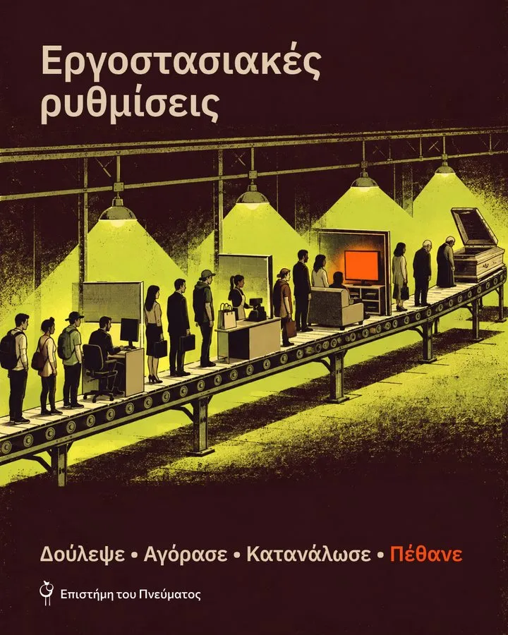 Εργοστασιακές ρυθμίσεις: Δούλεψε • Αγόρασε • Κατανάλωσε • Πέθανε